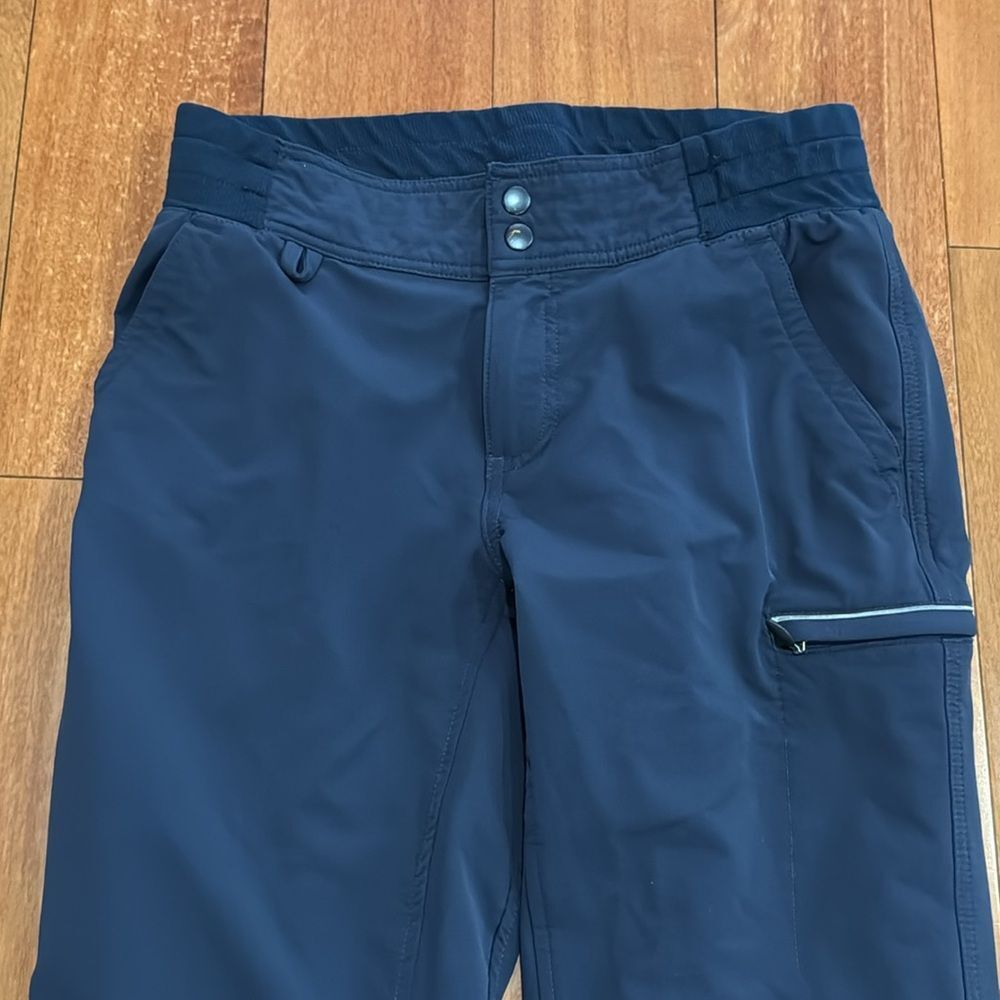 Duluth Trading Co Pants Womens Black Hills Hiking Water Repellent Pants Sz 8x29 - Picture 2 of 11